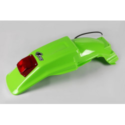 Guardabarros trasero UFO verde Kawasaki KDX 200