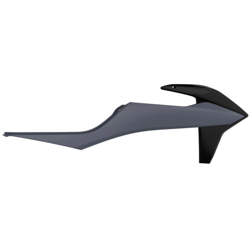 Aletines de radiador Polisport SX/SX-F 19 Negro / Gris Nardo Grey