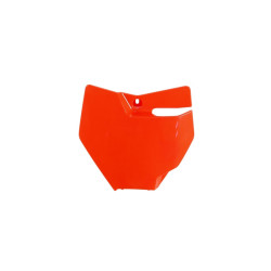 Porta-números delantero UFO Neon naranja KTM SX85