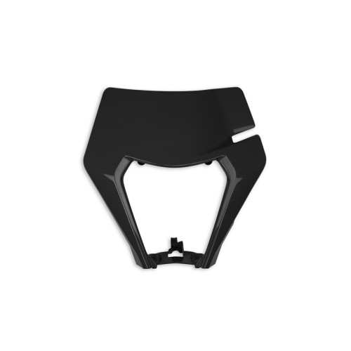 Portanúmeros delantero UFO negro KTM EXC/EXC-F