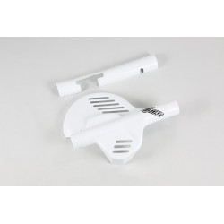 Protector de disco delantero UFO Honda XR600R blanco