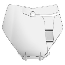 Portanúmeros delantero Polisport transparente KTM SX/SX-F