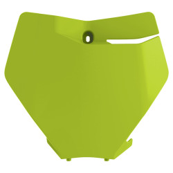 Portanúmeros delantero Polisport amarillo flúor KTM SX/SX-F