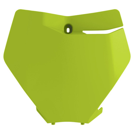 Portanúmeros delantero Polisport amarillo flúor KTM SX/SX-F