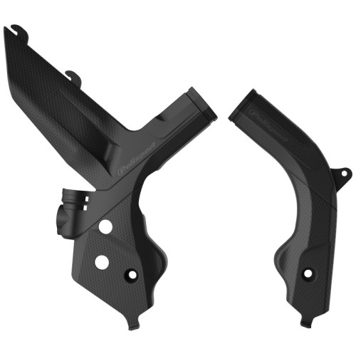 Protector de chasis POLISPORT negro