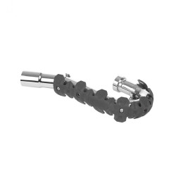 Protector de escape POLISPORT corto nardo gris