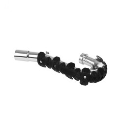Protector de escape POLISPORT corto negro