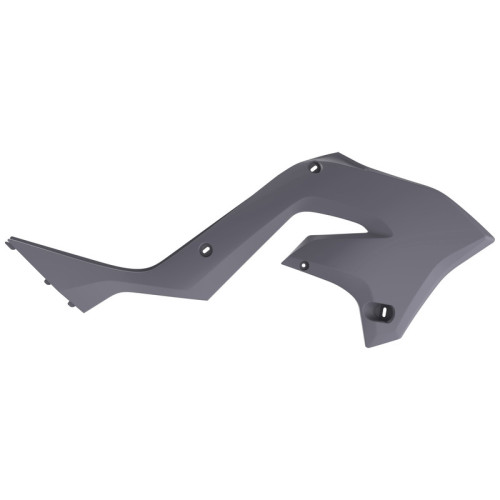 Tapa de radiador Polisport, Nardo Grey KX125/250