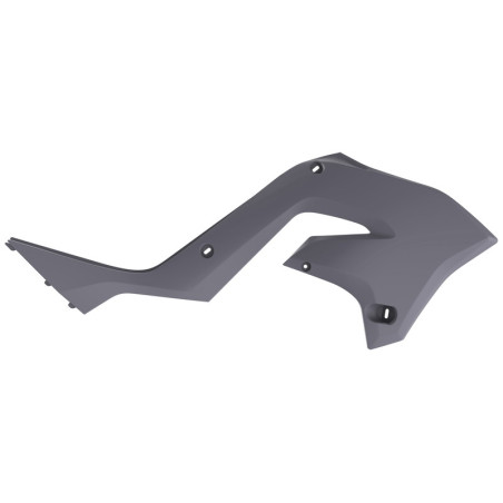 Tapa de radiador Polisport, Nardo Grey KX125/250