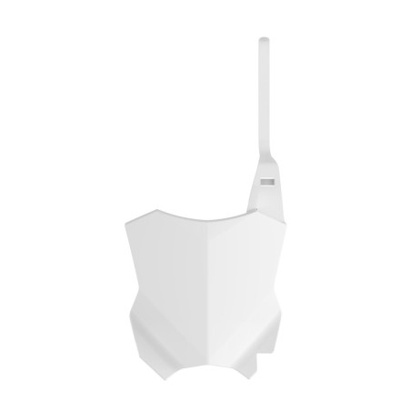 Portanúmeros delantero POLISPORT Restyling blanco Kawasaki KX125/250