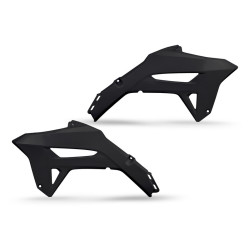 Paneles laterales radiador UFO negro Honda CRF 450 R