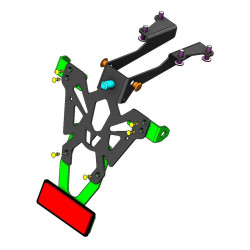 Portamatriculas V Parts MT-09 2
