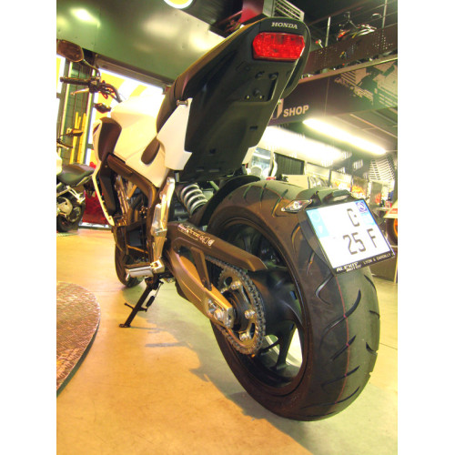 Portamatrículas a la rueda Honda CB650F negro