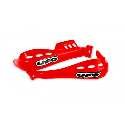 Protector de mano UFO Oklahoma ø28mm incl. kit de montaje - Rojo