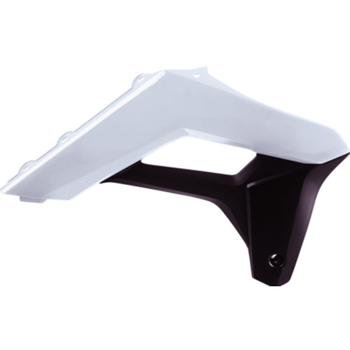 Paneles laterales radiador Polisport Blanco / Negro Sherco