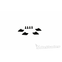 Kit de conexión de deflectores Barkbusters Color negro