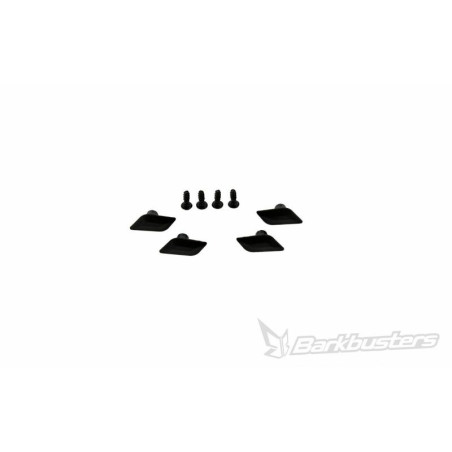 Kit de conexión de deflectores Barkbusters Color negro