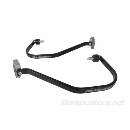 Kit de montaje paramanos Barkbusters Fijación de doble anclaje Color negro