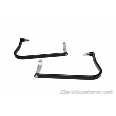 Soportes de aluminio Barkbusters Fijación de doble anclaje Color negro