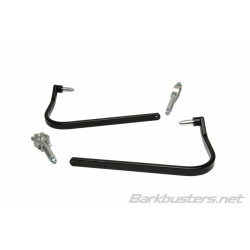 Soportes de aluminio Barkbusters Fijación de doble anclaje Color negro 2
