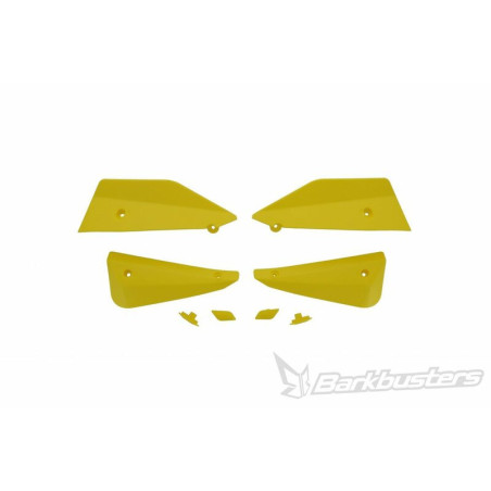 Kit de deflectores y conectores Barkbusters SABRE Color amarillo