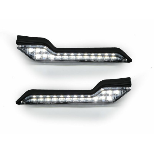 Kit luces de posición LED luz blanca, paramanos Barkbusters VPS,STORM