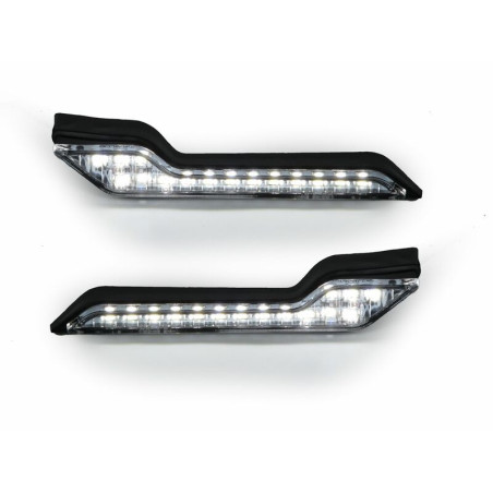Kit luces de posición LED luz blanca, paramanos Barkbusters VPS,STORM