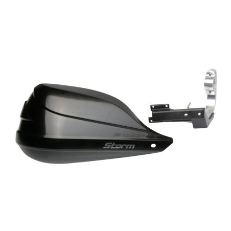Kit de paramanos BARKBUSTERS Storm Ø22 universal - Negro