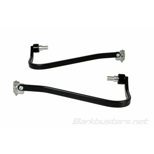 Soportes de aluminio Barkbusters Fijación de doble anclaje Color negro