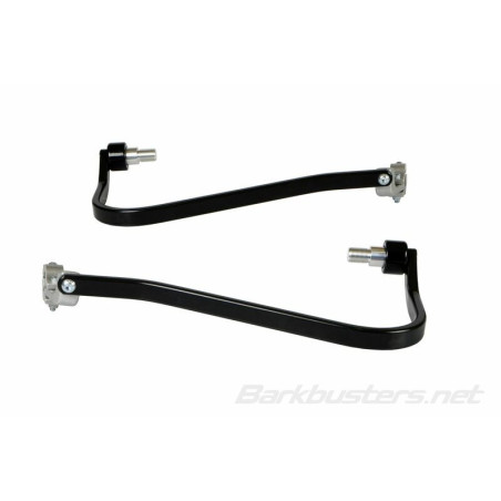 Soportes de aluminio Barkbusters Fijación de doble anclaje Color negro