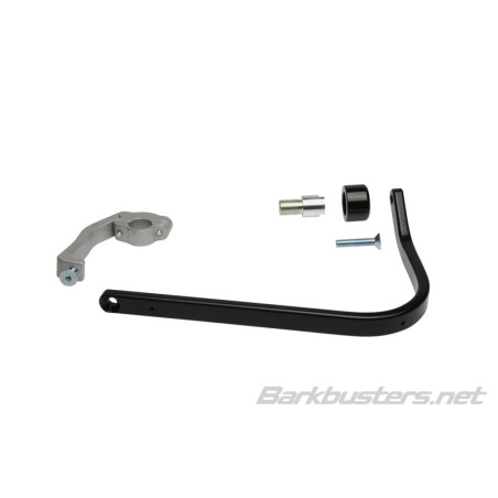 Soportes de aluminio Barkbusters Fijación de doble anclaje Color negro