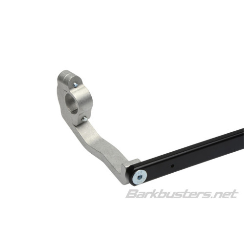 Soportes de aluminio Barkbusters Fijación de doble anclaje Color negro