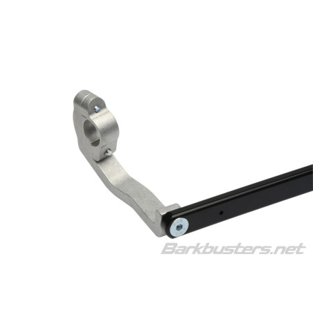 Soportes de aluminio Barkbusters Fijación de doble anclaje Color negro