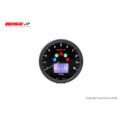 Marcador multi-función KOSO TNT Neo Retro Ø64mm color negro