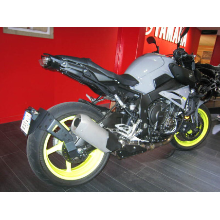 Portamatrículas Yamaha MT-10 negro