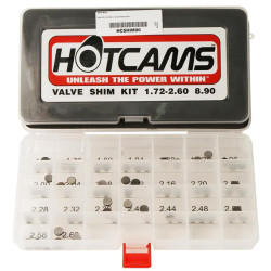 Kit Pastillas de reglaje HOT CAMS Ø8,90mm de 1,72 a 2,6mm - Juego de 3