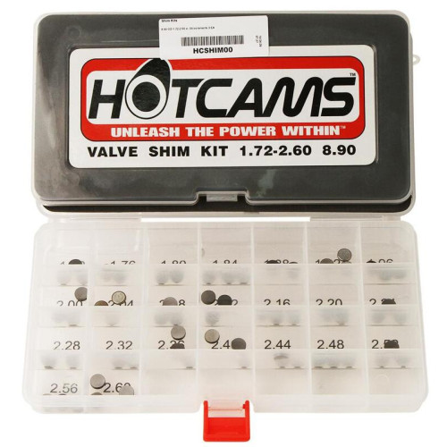Kit Pastillas de reglaje HOT CAMS Ø8,90mm de 1,72 a 2,6mm - Juego de 3