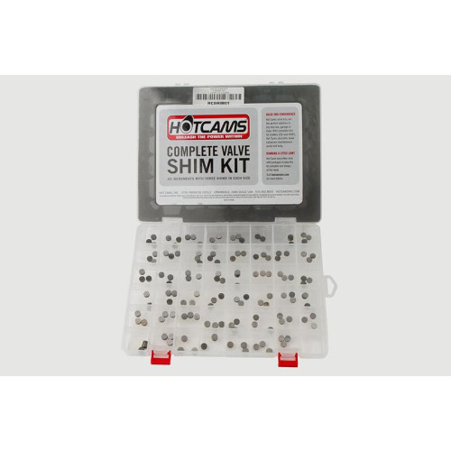 Kit Pastillas de reglaje HOT CAMS Ø7,48mm de 1,20 a Ø7,48mm de 3.50mm - Juego de 3