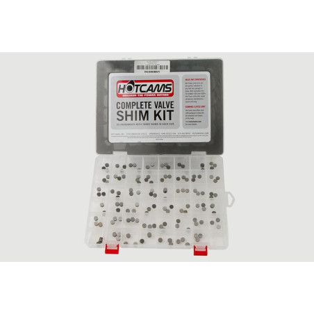 Kit Pastillas de reglaje HOT CAMS Ø7,48mm de 1,20 a Ø7,48mm de 3.50mm - Juego de 3