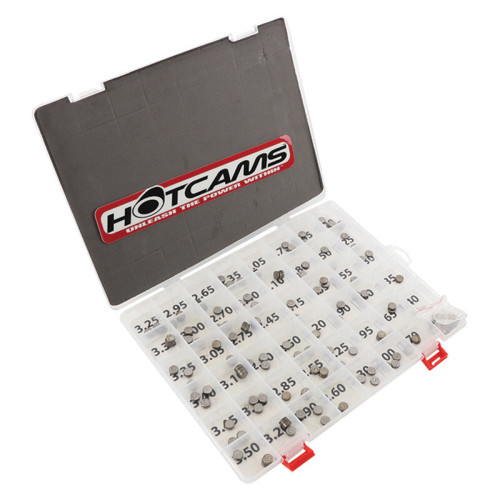 Kit Pastillas de reglaje HOT CAMS Ø7,48mm de 1,20 a Ø7,48mm de 3.50mm - Juego de 3