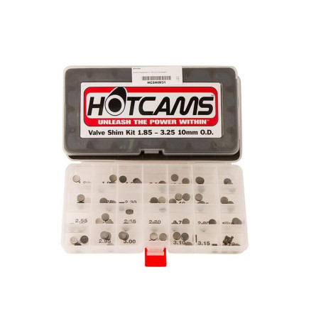 Kit Pastillas de reglaje HOT CAMS Ø10,00mm de 1,85 a 3.20mm - Juego de 3