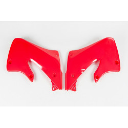 Plásticos laterales de radiador UFO Honda rojo HO03601-067