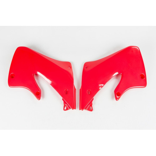 Plásticos laterales de radiador UFO Honda rojo HO03601-067