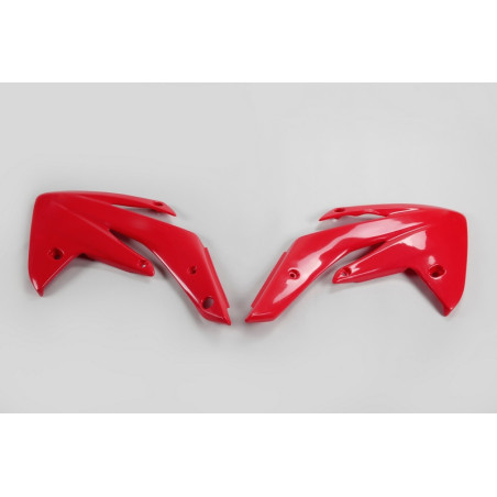 Plásticos laterales de radiador UFO Honda rojo HO04619-070