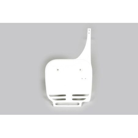 Portanúmeros delantero UFO Kawasaki blanco KA02742-047