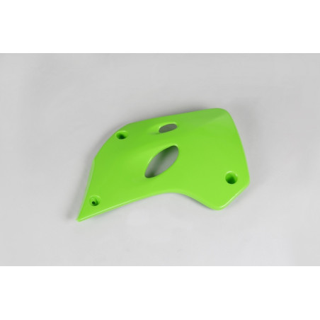 Plásticos laterales de radiador UFO Kawasaki verde KA02759-026