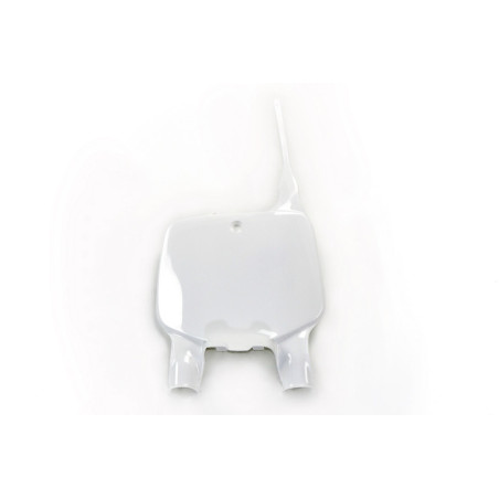 Portanúmeros delantero UFO Kawasaki blanco KA03701-047