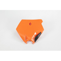 Portanúmeros delantero UFO KTM naranja KT03075-127