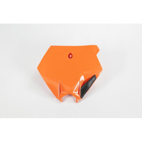 Portanúmeros delantero UFO KTM naranja KT03075-127