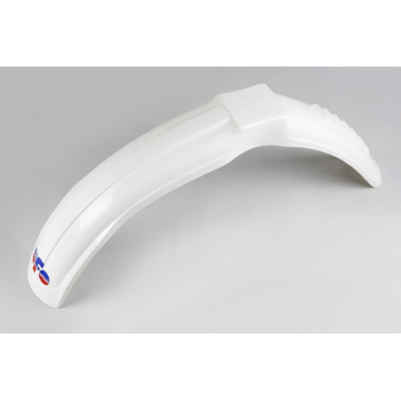 Guardabarros delantero universal UFO cross-enduro mediano blanco ME08003-W
